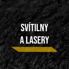 Svítilny a lasery